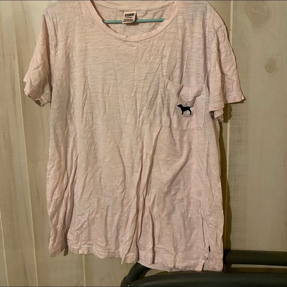 Pink Dog Tee
